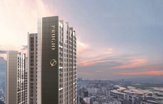 푸르지오 브랜드 리뉴얼 외경 CG.   대우건설 제공